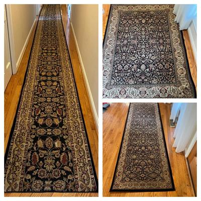 Lot of 3 Hallway Entryway Rugs, Runners