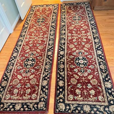 2 Nourison Expo 2100 Collection Runner Rugs