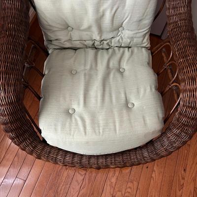 Rattan Swivel Chair
