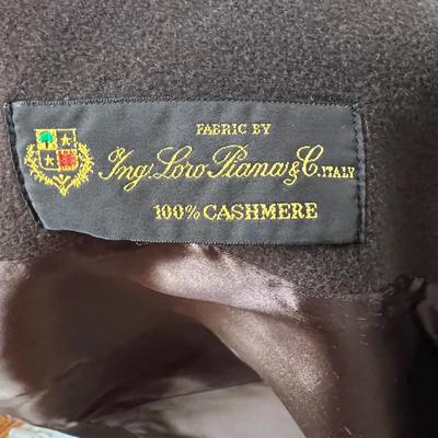 High End Designer Fleurette Italian Cashmere Womens Coat Sz 10