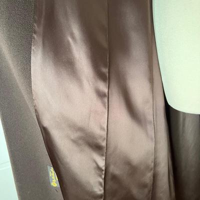 High End Designer Fleurette Italian Cashmere Womens Coat Sz 10