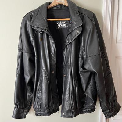 Lot of 3 Men's Leather Jackets - Wilson, Alfani, Fantasia