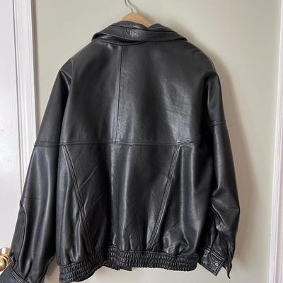 Lot of 3 Men's Leather Jackets - Wilson, Alfani, Fantasia
