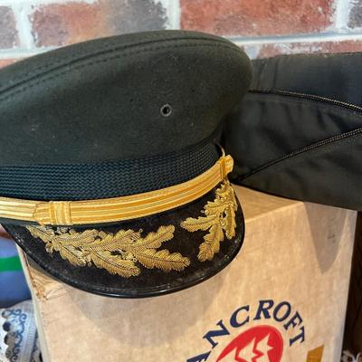 Lot of 4 Vintage Military Hats Caps