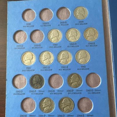 Jefferson Nickels (1938 to 1961)