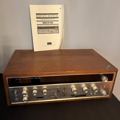 Vintage Sansui QR-4500 4 Channel Receiver