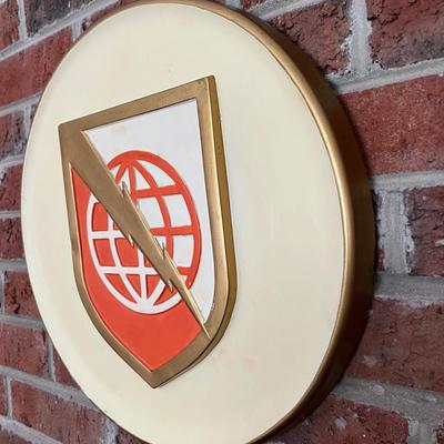 Vintage USA Military Emblem Wall Plaque by Sculptural Promotional Inc.