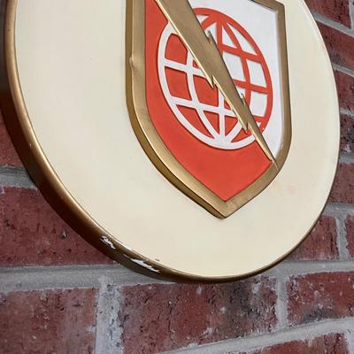 Vintage USA Military Emblem Wall Plaque by Sculptural Promotional Inc.