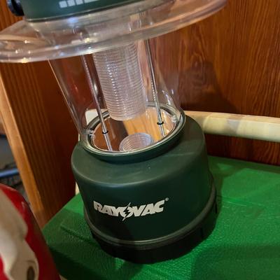 Camping Lot - Coolers, Air Mattress, Lanterns, Folding Chair