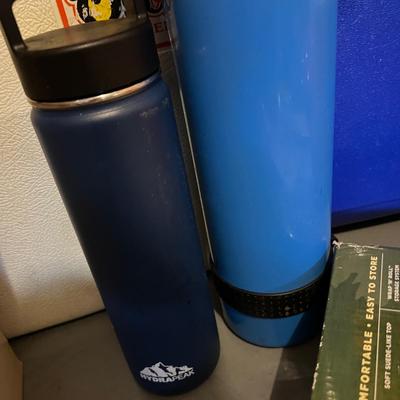 Camping Lot - Coolers, Air Mattress, Lanterns, Folding Chair