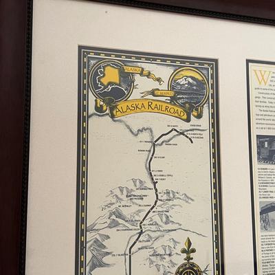 Professionally Framed & Matted Print Art 28"x31"