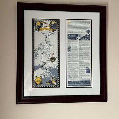 Professionally Framed & Matted Print Art 28"x31"