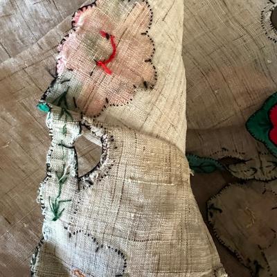 Big Lot Vintage Table Linens - Lace, Embroidered, Tattings