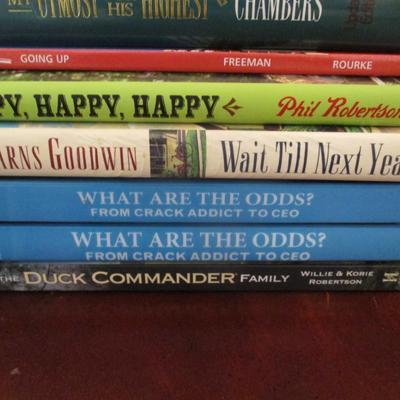 Variety Of Authors Non Fiction And Fiction Books #10