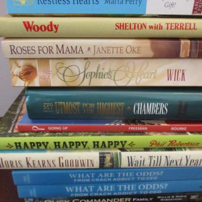 Variety Of Authors Non Fiction And Fiction Books #10