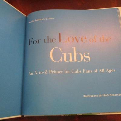 For The Love Of The Cubs Book