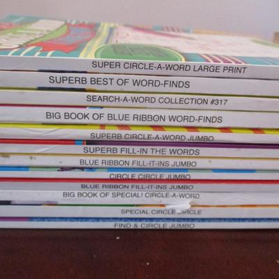 Word Finds Fill It Ins Search A Word Puzzle Books #14