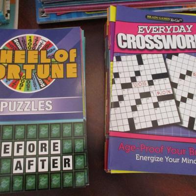 Assortment Of Puzzle Books #14a