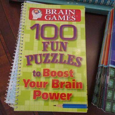 Assortment Of Puzzle Books #14a