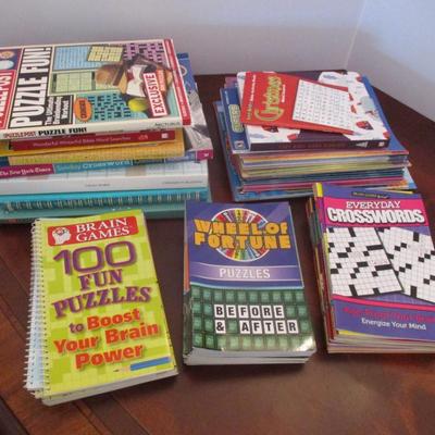 Assortment Of Puzzle Books #14a