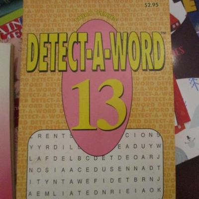 Assortment Of Puzzle Books #14a