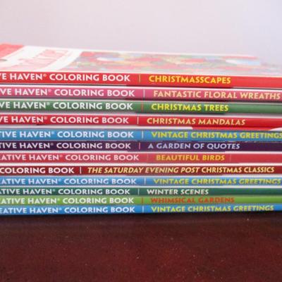 Creative Haven Coloring Books & Stained Glass Coloring Books #16