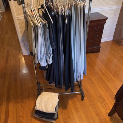 Saddlebred, Haggar Clothing, Jos A Banks plus Other Men’s Dress Pants - men’s sizes 34-38 (GB-DZ)