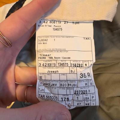 Saddlebred, Haggar Clothing, Jos A Banks plus Other Men’s Dress Pants - men’s sizes 34-38 (GB-DZ)