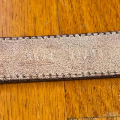 Genuine Leather and Other Belts - Sizes 36-38 (GB-DZ)
