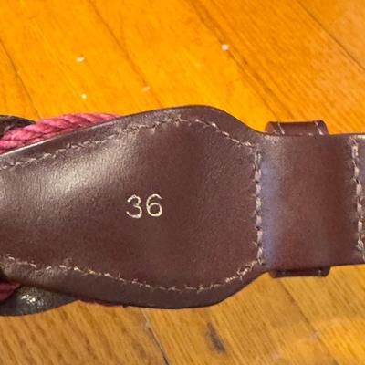 Genuine Leather and Other Belts - Sizes 36-38 (GB-DZ)