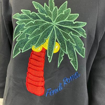 275 FENDI ROMA Palm Tree Hoodie