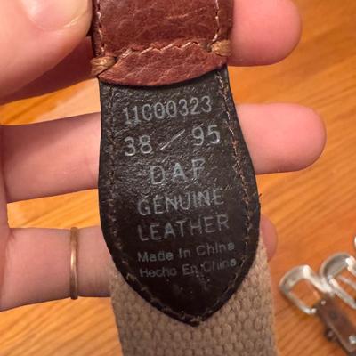 Orvis, Fossil, Brighton and Other Belts - Sizes 36-38 (PB-DZ)