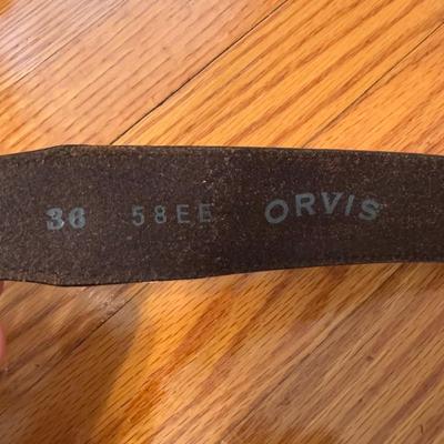Orvis, Fossil, Brighton and Other Belts - Sizes 36-38 (PB-DZ)