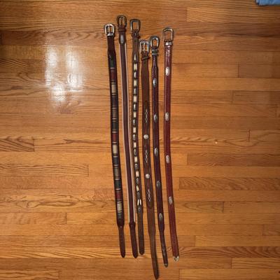 Orvis, Fossil, Brighton and Other Belts - Sizes 36-38 (PB-DZ)