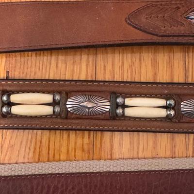 Orvis, Fossil, Brighton and Other Belts - Sizes 36-38 (PB-DZ)