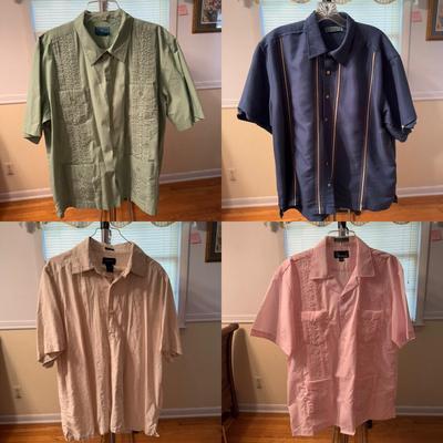 Cubavera, Claiborne, John Blair, Jos A Banks - Short Sleeves - men’s size M-XL (PB-DZ)