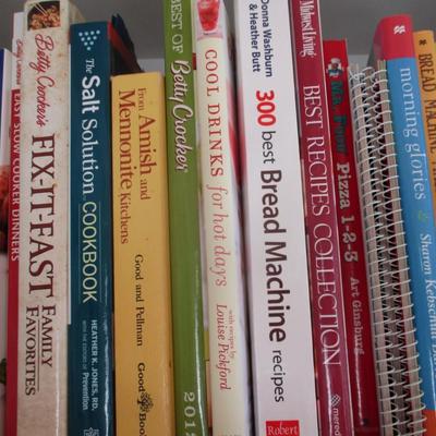 Variety Of Cooking Books