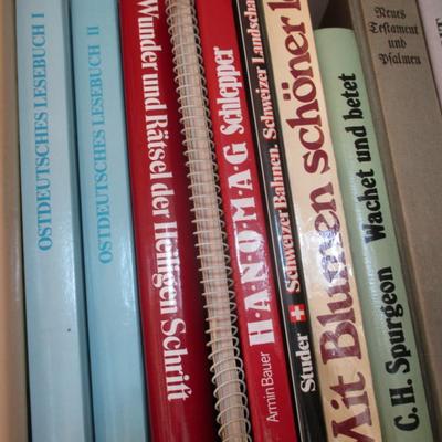 Variety Of German Books