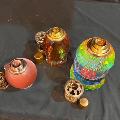 Three Glass Fragrance Lamps (DR-RG)