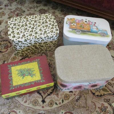 Nesting Greeting Card Box Organizers