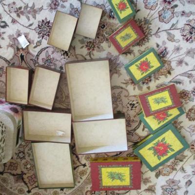 Nesting Greeting Card Box Organizers