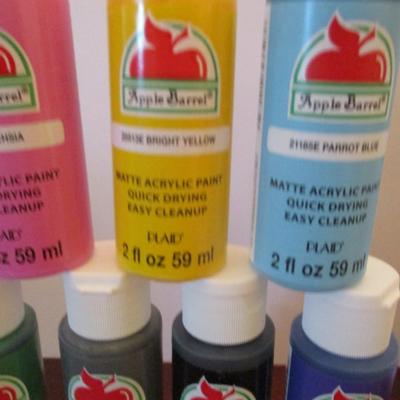 New 2 Fl Oz Apple Barrel Matte Acrylic Paints