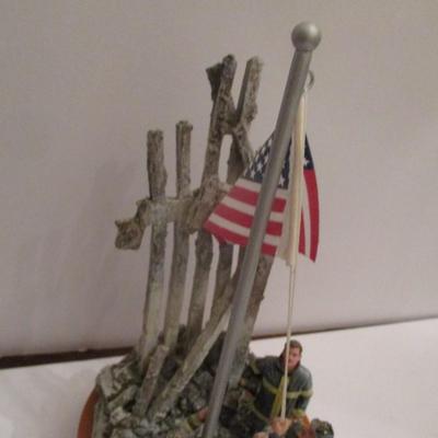 Red Hats Of Courage Vanmark Firefighter Hope Sculpture September 11th