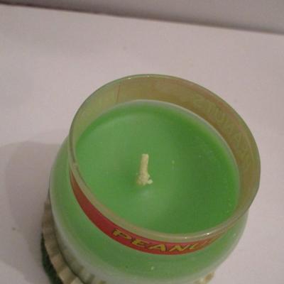 Charlie Brown Batter Up Baseball Peanuts All Stars Candle Jar