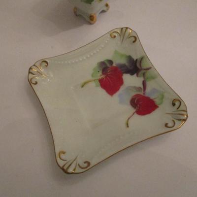 Miniature Delft Boy & Girl Windmill Cups & Saucers
