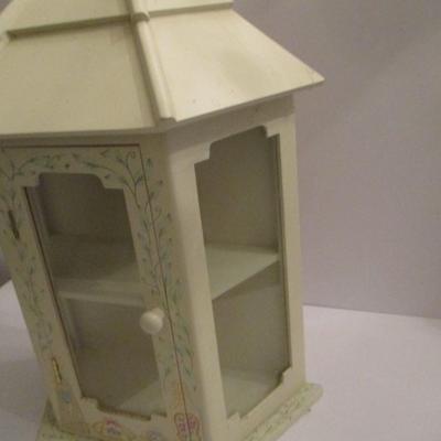 Approx 17 1/2" Display Shelf Wall Hanging Or Table Top