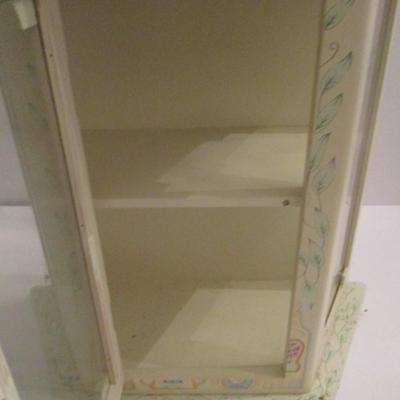 Approx 17 1/2" Display Shelf Wall Hanging Or Table Top