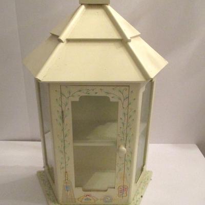 Approx 17 1/2" Display Shelf Wall Hanging Or Table Top