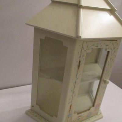 Approx 17 1/2" Display Shelf Wall Hanging Or Table Top