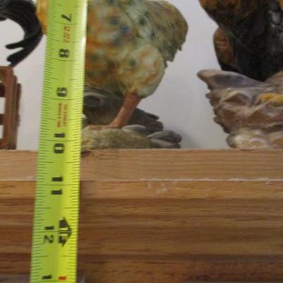 Resin Rooster Figurines